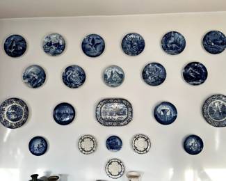Royal Copenhagen plates collection 