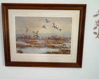 . . . signed Canada Goose print