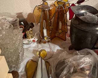 . . . stained glass angels