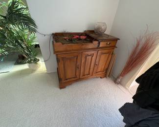 . . . a cute dry sink