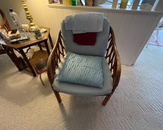 . . . rattan chair