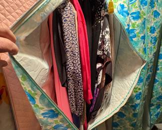 . . . more great stuff -- even the garment bags are retro garment bags!