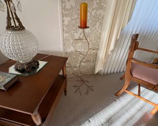 . . .retro candle stand