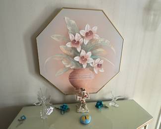 . . . floral oil painting