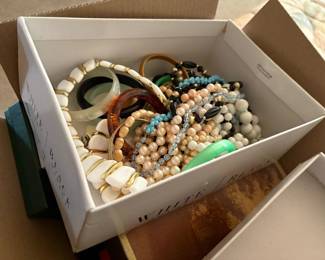 . . . tons of costume jewelry!