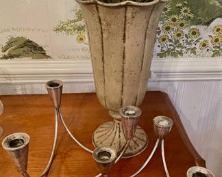 Sterling candlesticks 