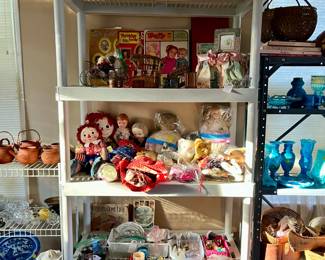 Antique toys, dolls, collector items