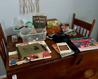 Craft books, costume jewelry