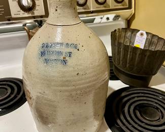Old stoneware jug