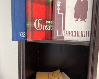 Vintage Yearbooks 1958, 1962, 1963