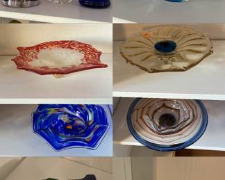 Handblown Murano Style Glass