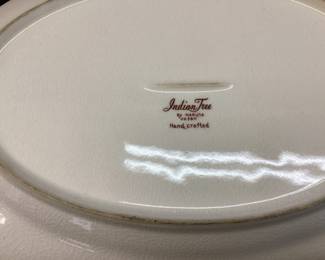 HAND CRAFTED MARUTO JAPAN INDIAN TREE DISHES,  24 PIECE