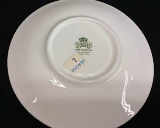 AYNSLEY ORCHARD FRUIT BONE CHINA TEACUP & SAUCER