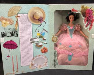 1993 GREAT ERA’S COLLECTION 1850’S SOUTHERN BELLE BARBIE DOLL, NEW