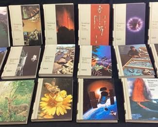 (17) 1976-93 SCIENCE YEAR THE WORLD BOOK SCIENCE ENCYCLOPEDIAS