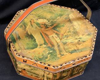  LOOSE-WILES BISCUIT CO HAWATH’S WEDDING JOURNEY TIN