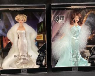 (2) 2000 HOLLYWOOD MOVIE STAR COLLECTION BARBIES, HOLLYWOOD PREMIERE & BETWEEN TAKES, NEW IN BOX