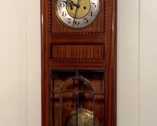 Gustav Becker Pendulum Wall Clock