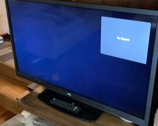 JVC 42" Television with remote.