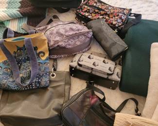 purses (upstairs bedroom)