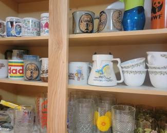 cups, mugs and glasses