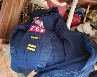 scout stuff (upstairs bedroom)