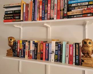 books upstairs bedroom