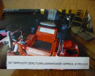 simplicity zero turn