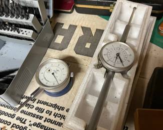Fowler Range Dial Indicator, Teclock Dial Indicator