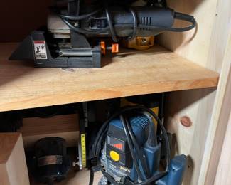 Skil Professional Biscuit Plate Joiner, Bosch Plunge Router