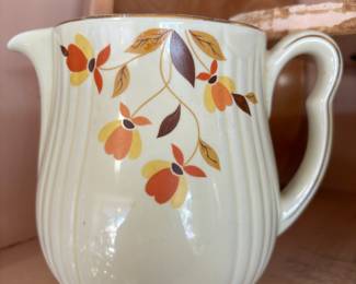 1940's Hall's Superior Autumn Leaf Pitcher