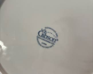 Gibson "Olive Orchard" Dinnerware Set