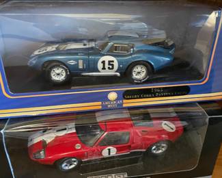 American Mint 1965 Shelby Cobra Daytona Coupe 1:18 Die Cast Model, Ford Concept International Superstar Living Legend Ford GT Concept 1:18 Die Cast Model