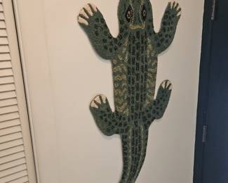 Carpet alligator  49" long
$100.00