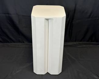 CB2 hex pedestal table