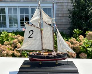 Sailboat model collectible