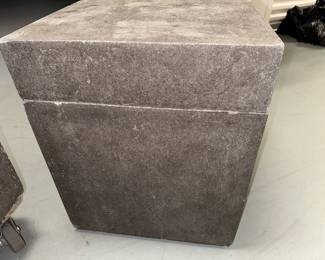 Warming Trends Eldorado stone propane tank box also - coordinates with fire table also in this auction
