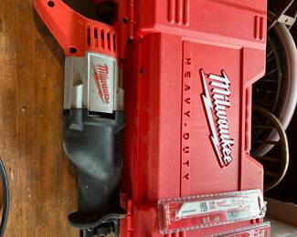 #192 Milwaukee Heavy Duty Sawzall $50.00
