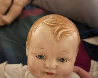 #112 Antique baby doll with sleepy eyes $25.00