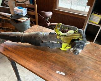 #196 Ryobi 2 cycle blower $25.00