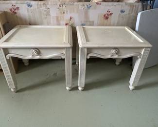 #170 Cream End Table - 25x22x22 $60.00
#171 Cream End Table - 25x22x22 $60.00