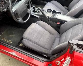 1993 Red Garage kept Miata Sports car with 109k miles, 2 owner, new tires, timing belt and clutch. We will take offers and award to highest bidder on Friday 1-31-25 at noon if bid makes the reserve.