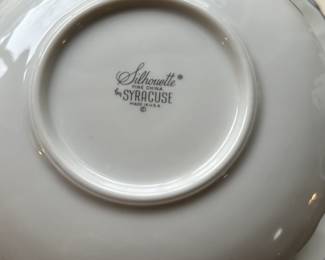 #92 Syracuse China Wedding Ring - Mixed Set $60.00