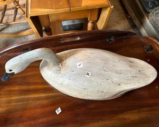#106 Wooden Goose 24 x 8 inches $50.00