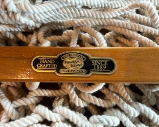 #201 Hammock Handcrafted 2 person Pawley's Island $40.00