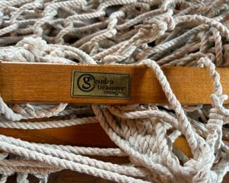 #202 Hammock Handcrafted 2 person Garden Treasures $35.00