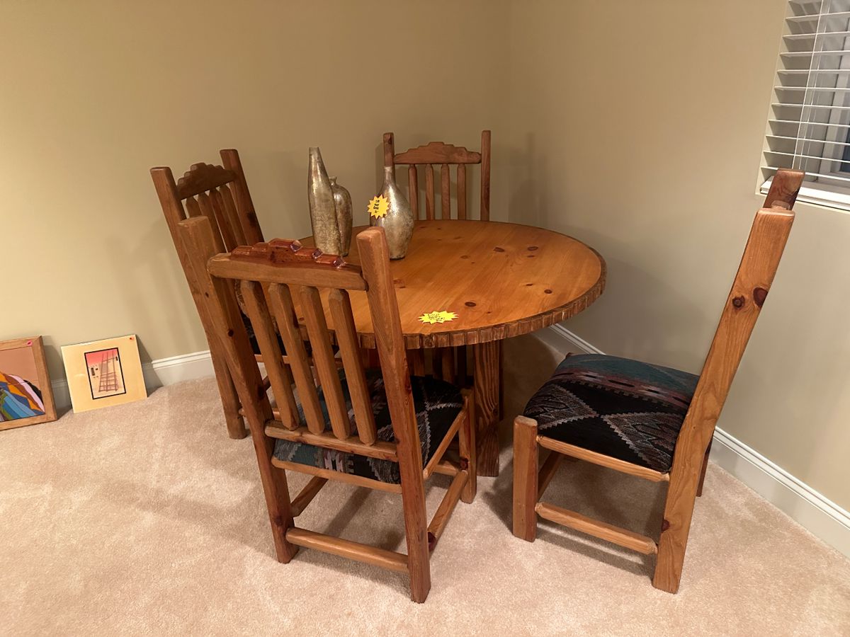 48” Diameter. 29” tall. 