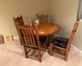 48” Diameter. 29” tall.