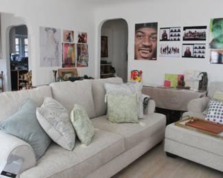 Ashley Furniture Couch and Sofa Chair