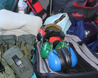 Gun clips, Gun belt ,bowling balls, gun protection 